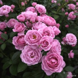 Роза флорибунда Наутика в Зернограде